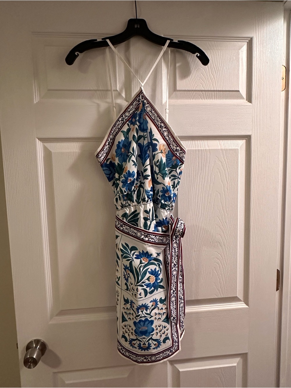 Cupshe White Mini Dress Bahama Honey Floral - Picture 7 of 8